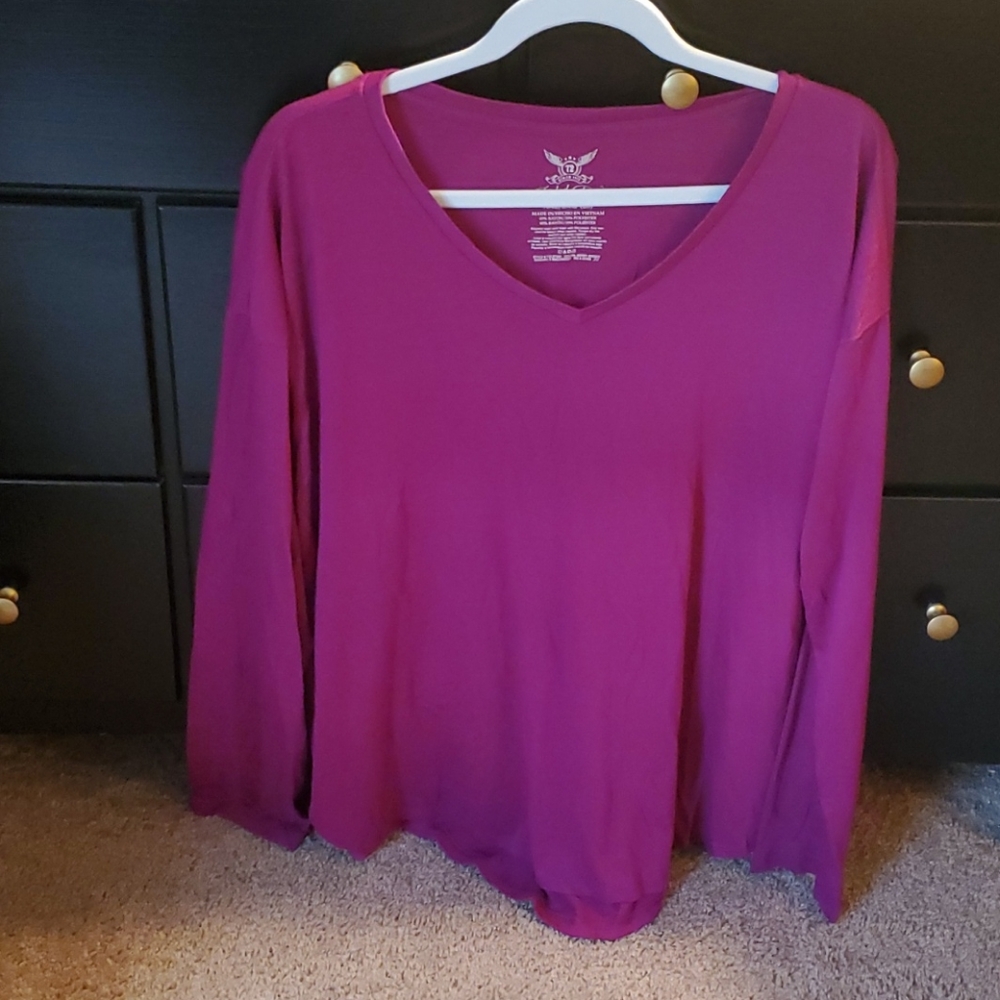 Long sleeve t-shirt - purple